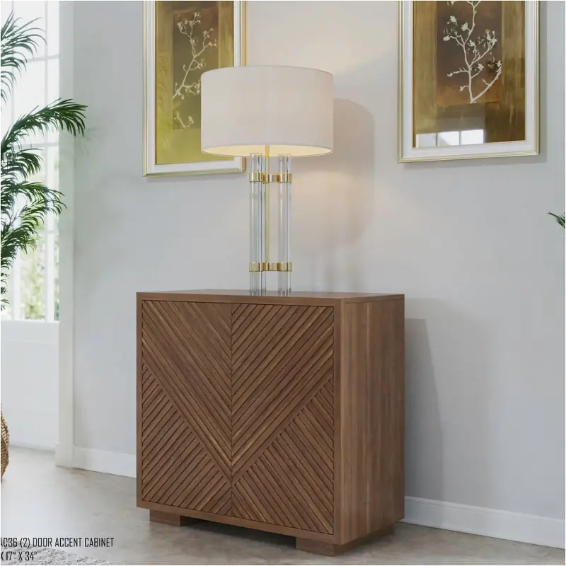 214-ac36 Liberty Furniture Easton Accent Furniture Accent Cabinet