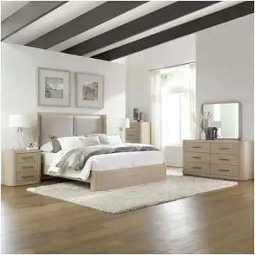 306w-br13hu Liberty Furniture South Bend - Cloud White Bedroom Furniture Bed