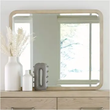 306w-br51 Liberty Furniture South Bend - Cloud White Bedroom Furniture Mirror