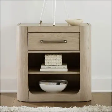 306w-br62 Liberty Furniture South Bend - Cloud White Bedroom Furniture Nightstand