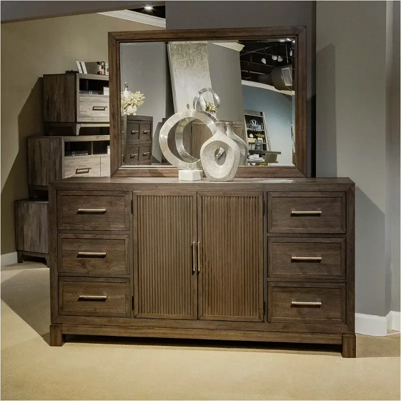 313-br31 Liberty Furniture Modern Edge Bedroom Furniture Dresser