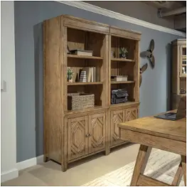 930-ho201 Liberty Furniture Carolina Park Home Office Furniture Bookcase