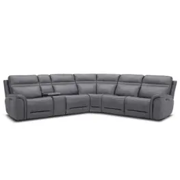 7007bg-43rp Liberty Furniture Cooper - Blue Gray Living Room Furniture Sectional