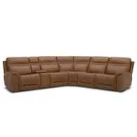 7007cm-43rp Liberty Furniture Cooper - Camel Living Room Furniture Sectional