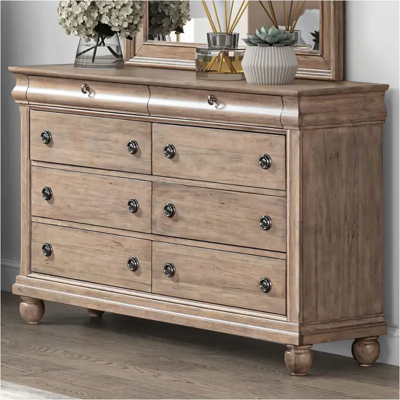 589wt-br31 Liberty Furniture Rustic Traditions Bedroom Furniture Dresser