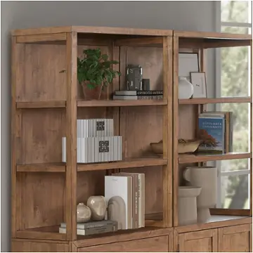 936-ho135 Liberty Furniture Shaker Lakes Home Office Furniture Bookcase