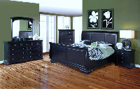 Bed / Dresser / Mirror / Nightstand