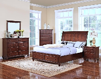 Bed / Dresser / Mirror / Nightstand