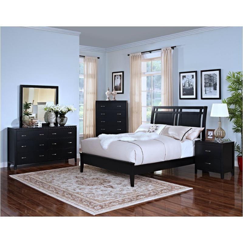 Selena Black Bedroom Set New Classic Furniture