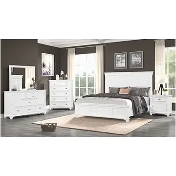 Jamestown - White Bedroom Set New Classic Furniture Jamestown - White Bedroom Furniture