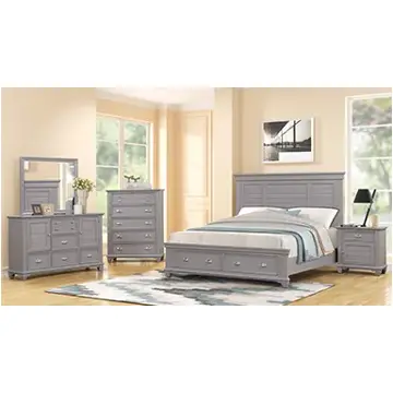Jamestown - Grey Bedroom Set New Classic Furniture Jamestown - Grey
