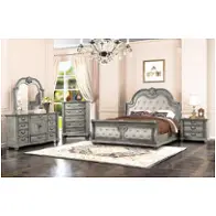 Bed/dresser/mirror/nightstand