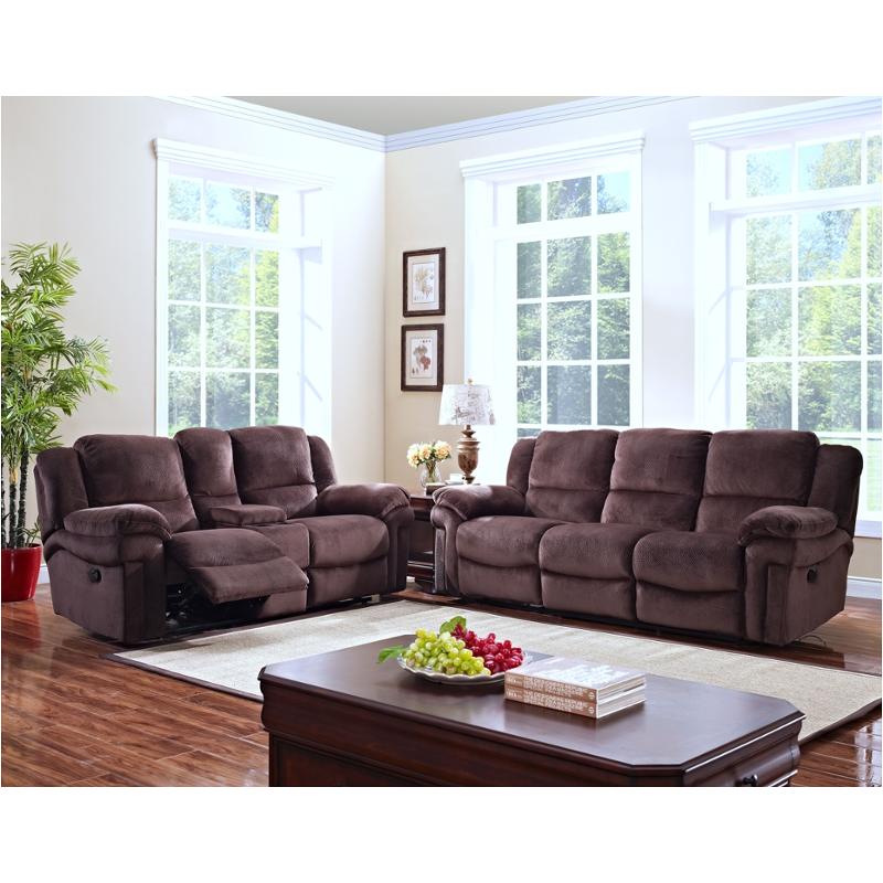 2082232pch New Classic Furniture Sofa Chocolate Non Power