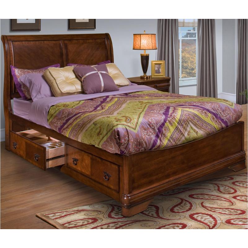 00005310st New Classic Furniture Queen Bed With Storage Base