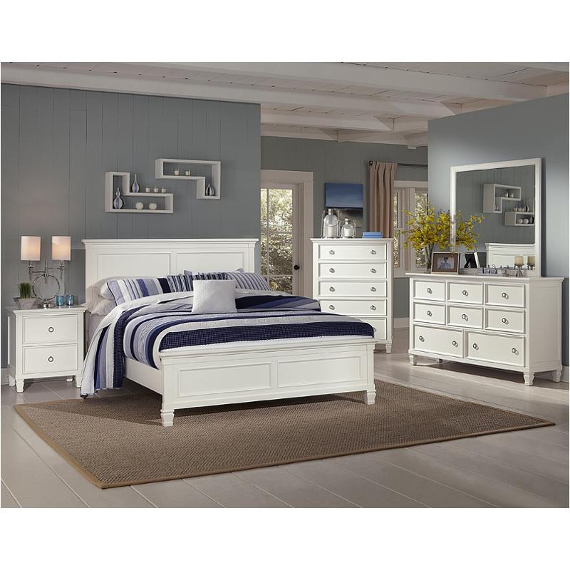 00-044-315 New Classic Furniture Tamarack - White Bedroom Furniture Bed