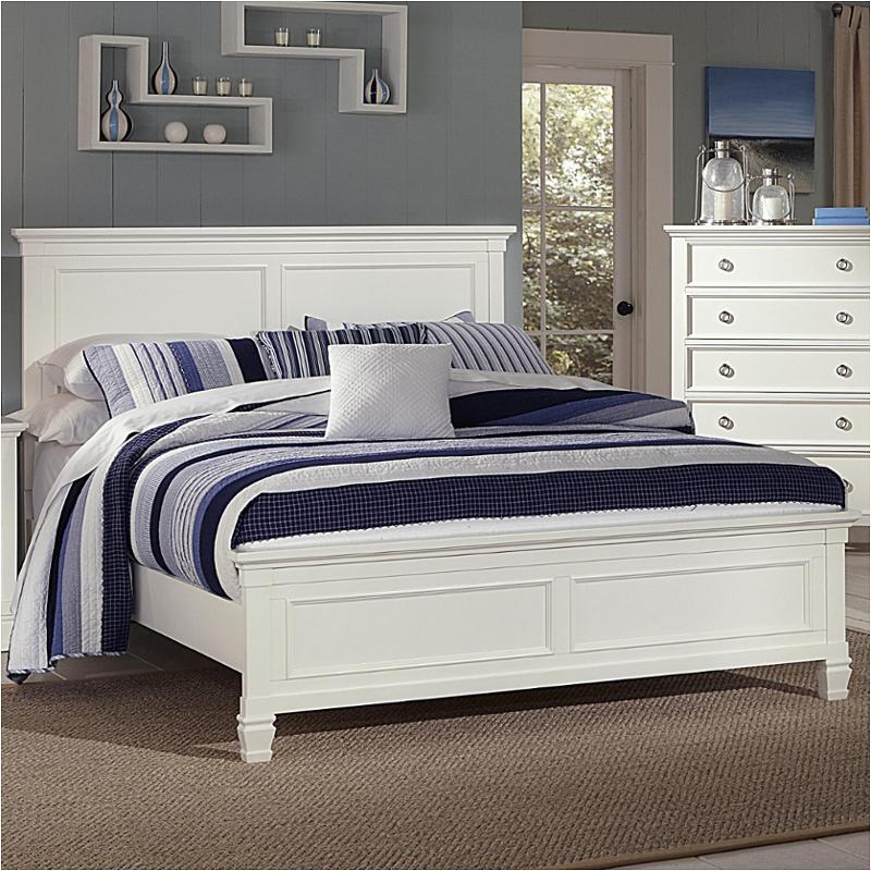 00044115 New Classic Furniture Eastern King Bed White