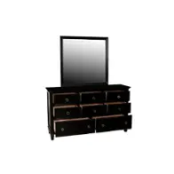 Bb044b-050 New Classic Furniture Tamarack - Black Dresser - Black