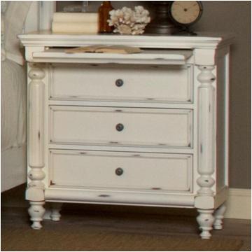 00-022-040 New Classic Furniture West Keys - White Bedroom Furniture Nightstand