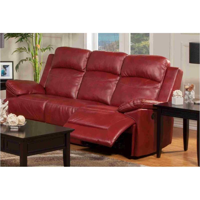 2024430prd New Classic Furniture Dual Recliner Sofa Red