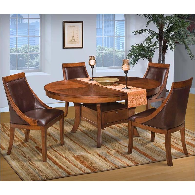 40 116 11 New Classic Furniture Aspen Round Dining Table