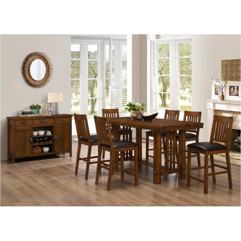 D2514 12 New Classic Furniture Buchanan Dining Room Counter Table