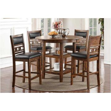 D1701-52s-brn New Classic Furniture Gia - Brown Dining Room Furniture Counter Height Table
