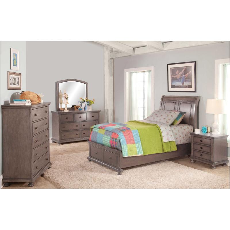 Y2159-510 New Classic Furniture Allegra Bedroom Furniture Bed