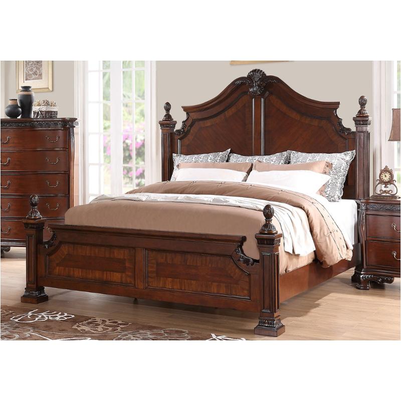 B1404-110-ck New Classic Furniture Elsa Bedroom Furniture Bed