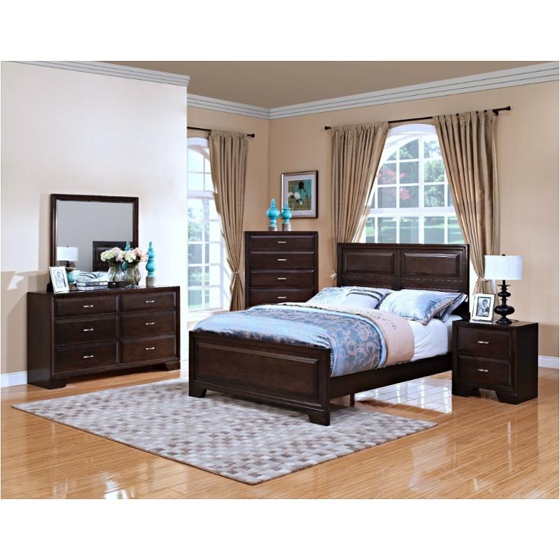 00-143-315 New Classic Furniture Garrett Bedroom Furniture Bed