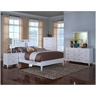 00-144-315-w New Classic Furniture Selena - White Bedroom Furniture Bed