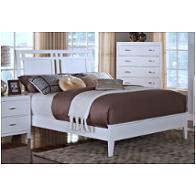 00-144-215-w New Classic Furniture Selena - White Bedroom Furniture Bed