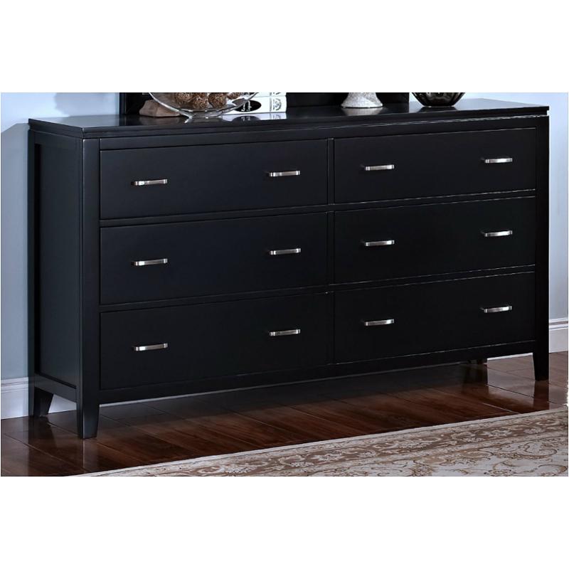 00-144-050-b New Classic Furniture Selena - Black Bedroom Furniture Dresser