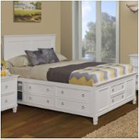 00-044-318 New Classic Furniture Tamarack - White Bedroom Furniture Bed