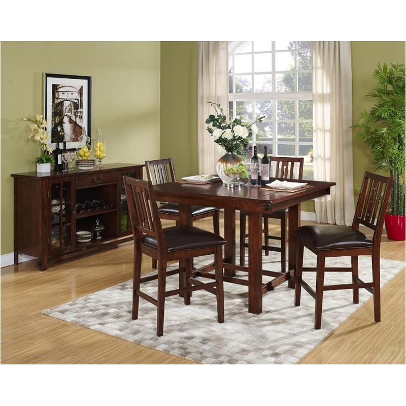45-455-12 New Classic Furniture Madera Dining Room Furniture Counter Height Table