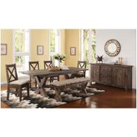 D7404-10 New Classic Furniture Tuscany Park Dining Room Furniture Dining Table