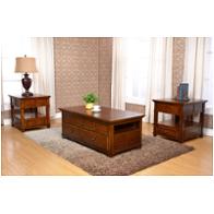 T9905-20 New Classic Furniture Lynch - Cherry Living Room Furniture End Table