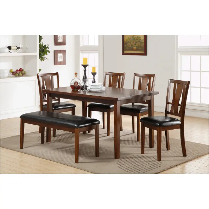 D1426-60s New Classic Furniture Dixon Standard Dining 6 Pc Set