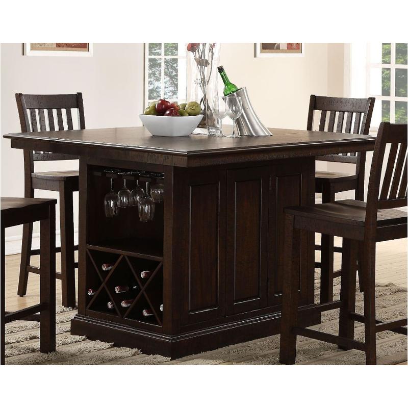 D2264-18b New Classic Furniture San Juan Dining Room Furniture Island