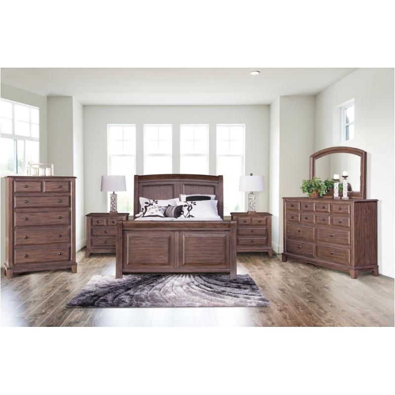 B419-310 New Classic Furniture Hemingway Bedroom Furniture Bed