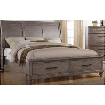 B1033-128 New Classic Furniture La Jolla - Taupe Bedroom Furniture Bed