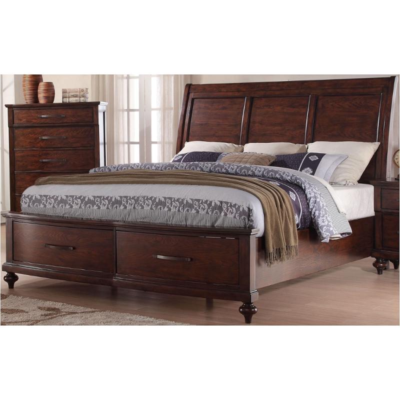 B1033b-328 New Classic Furniture La Jolla - Ranchero Bedroom Furniture Bed
