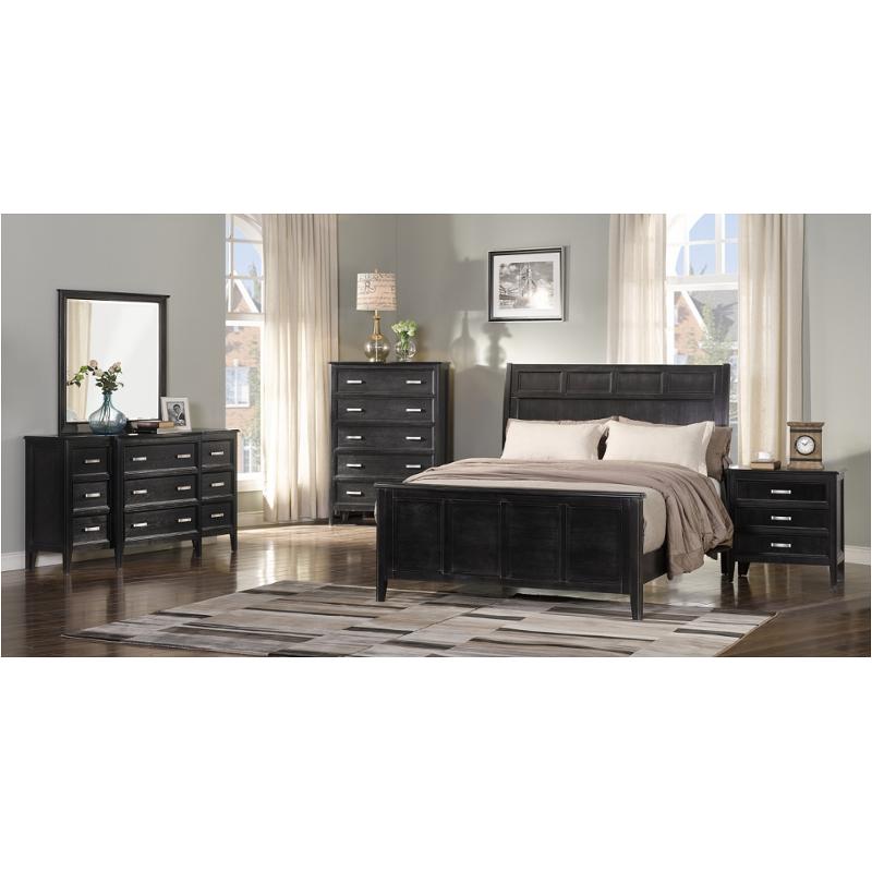 00117060 New Classic Furniture Richfield Ebony Mirror