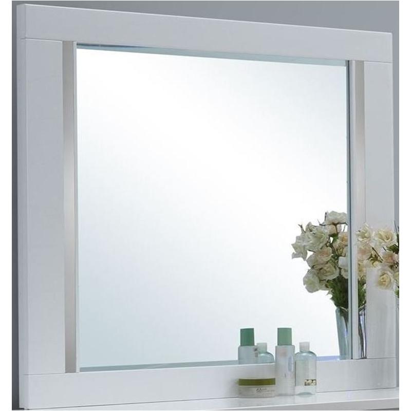 B2643-060 New Classic Furniture Sapphire White Bedroom Furniture Mirror