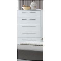 B2643-070 New Classic Furniture Sapphire White Bedroom Furniture Chest