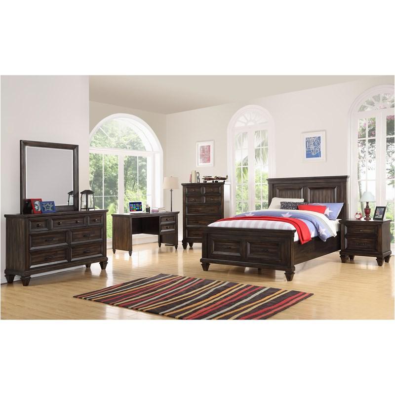 Y2264-510-st New Classic Furniture Sevilla Bedroom Furniture Bed