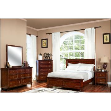 Bb044c-315 New Classic Furniture Tamarack - Brown Cherry Bedroom Furniture Bed