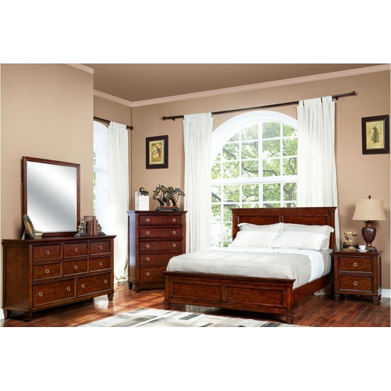 Bb-044c-415 New Classic Furniture Tamarack - Brown Cherry Full Bed
