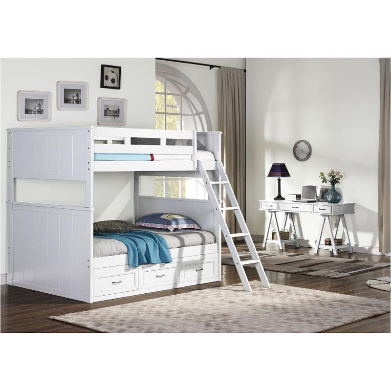 05-626-597-wht New Classic Furniture Taylor - White Bedroom Furniture Bed