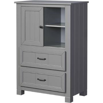 05-626-075-gry New Classic Furniture Taylor - Gray Bedroom Furniture Armoire