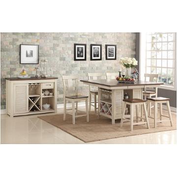 D1309-12t New Classic Furniture Heather Dining Room Furniture Island